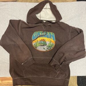 Old Navy Brown Oregon Graphic Hoodie